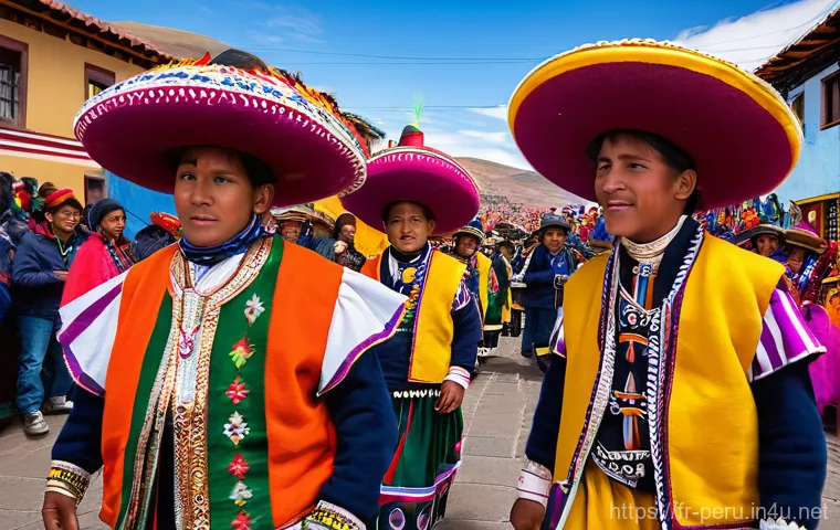 페루 유명 축제 일정 - Prompt 1: Fiesta de la Candelaria - Vibrant Andean Celebration**