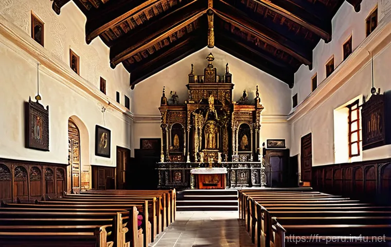 페루에서 가장 오래된 교회 - **Image Prompt 1: The Enduring Facade of Col&aacute;n**
    "A wide, atmospheric shot of the Iglesia San Lu...